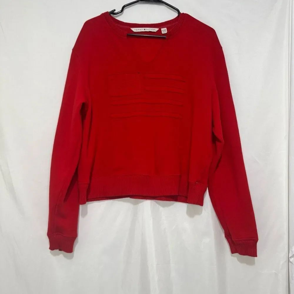 VTG Tommy Hilfiger Sweatshirt
Y2K American Flag